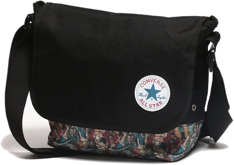 Amazon コンバース Converse ワンピース コラボ ショルダー ボディバッグ レッド Converse コンバース ボディバッグ ワンショルダー