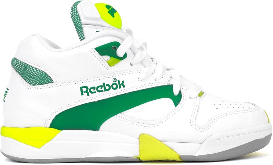 all white reebok pumps
