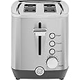GE 2 Slice Stainless Steel Toaster, Extra Wide Slots for Toasting Bagels, Breads, Waffles & More, 7 Adjustable Shade Settings