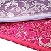 kilofly 2 pc Chinese Silk Brocade 2 Zipper Pocket Tassel Jewelry Bag Gift Pouch set2 C
