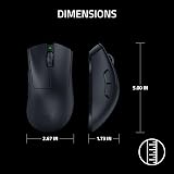 Razer DeathAdder V3 Pro Wireless Ergonomic Esports Mouse 63g Black view 10