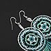 COZLANE Handmade Boho Dream Catcher Beaded Long Tassel Chandelier Drop Dangle Earrings for Women