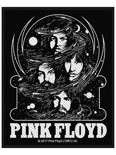 RAZAMATAZ Pink Floyd Cosmic Faces Patch Classic Rock Band Music Woven Sew On Applique