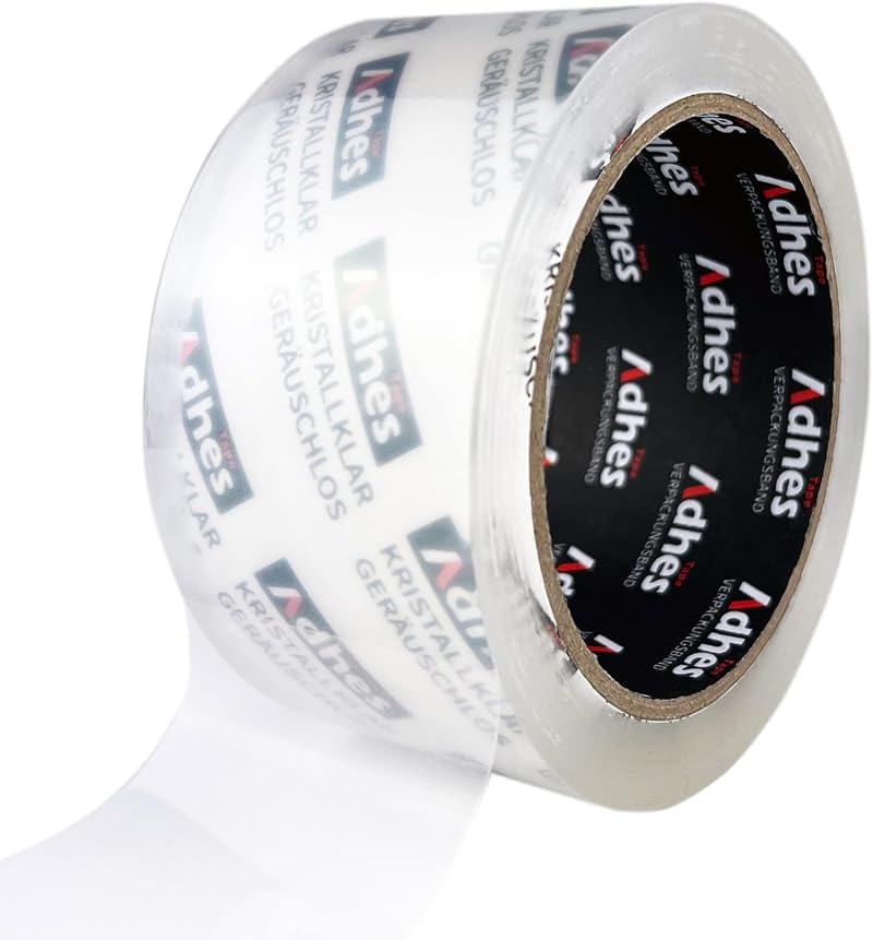 Super Solu Super Clear Silent Waterproof Packing Tape 50m x 50mm 30-50kg Load