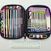 GYBest 49 Pieces Crochet Hooks Yarn Knitting Needles Sewing Tools Full Set Knit Gauge Scissors Stitch Holders with Purple Case