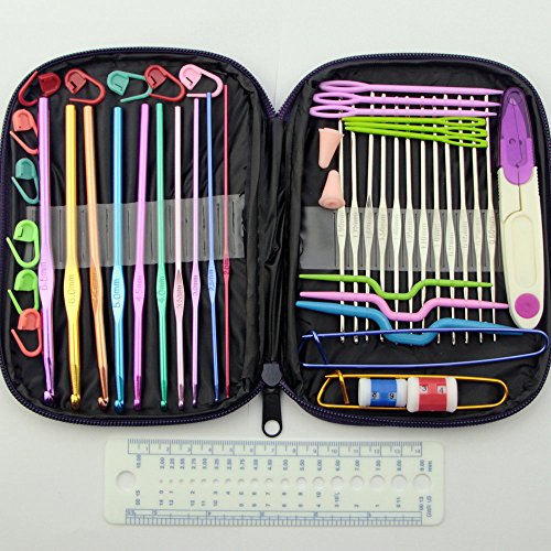 5 GYBest+Crochet+Knitting+Needles+Scissors