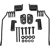 Aramox Spring Style Rail Ice Scratchers for Ski Doo Summit Sport, and Ice Scratchers