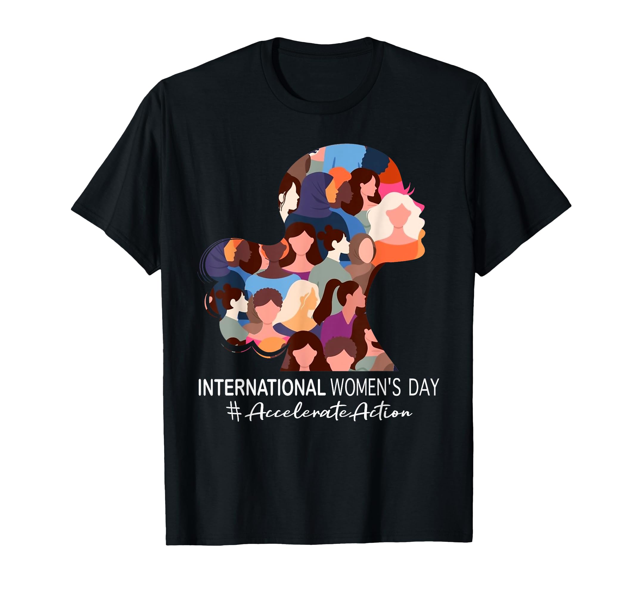 Photo 1 of Accelerate Action International Women's Day 2025 8 March T-Shirt