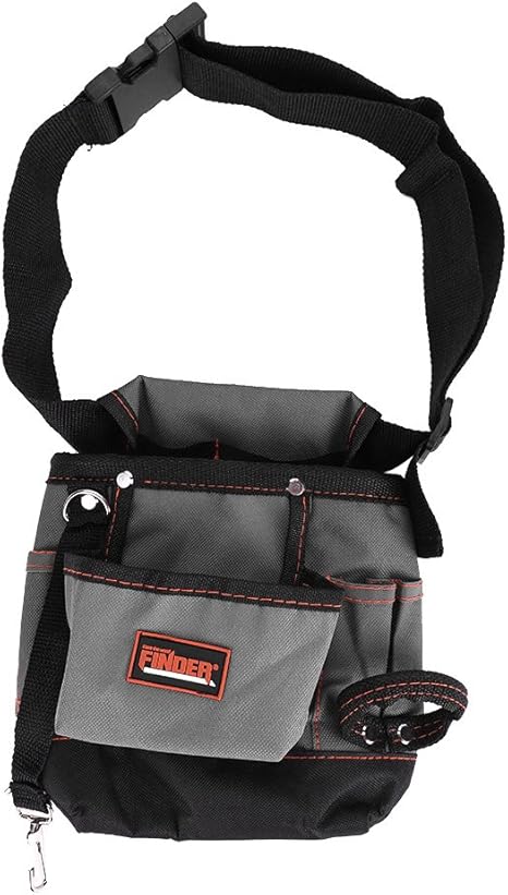 Amazon ウエストバッグ ツールバッグ 腰袋 工具差し 工具収納 マルチポケット 区分け 工具入れ ガーデニング 作業 園芸 携帯便利 作業用 調節可能 耐久性 3 腰袋 釘袋