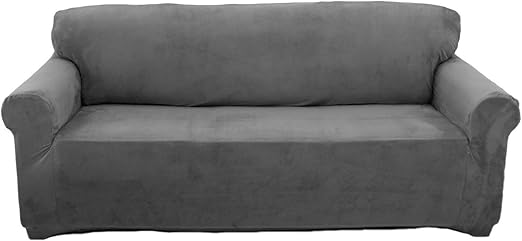 Amazon Com Womaco Velvet Sofa Cover 3 Seat Slipcover Stretch