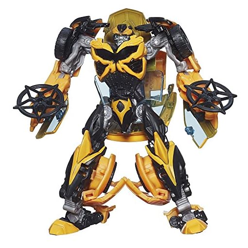 Transformers Age of Extinction Generations Deluxe Class Bumblebee Figure(Discontinued by manufacturer)