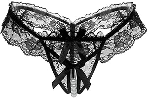 Womens Sexy Lace Crotchless Sexy Panties Strappy Underwear