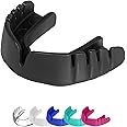 OPRO Snap-Fit Instant Level Mouth Guard – Quick Protection Mouthguard for Lacrosse, jiu Jitsu, Rugby, MMA, Boxing, Wrestling, and Football Mouthpiece – Includes Mouth Guard Case (Adult and Kids)