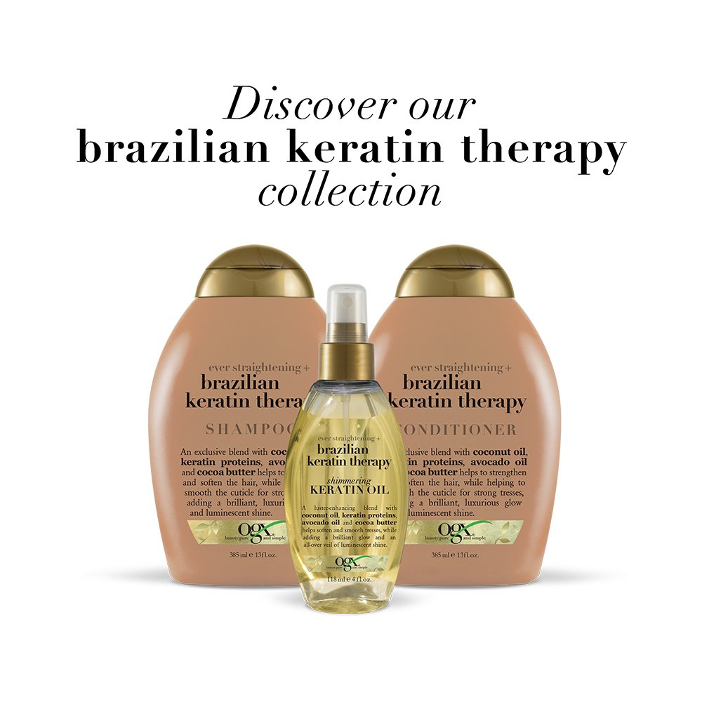 ogx for keratin treated hair
