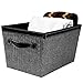 Creative Scents Fabric Decorative Storage Basket (Herringbone)