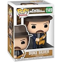 Funko POP Pop! TV: Parks and Rec - Duke Silver, Multicolor, 3.75 inches, 56167