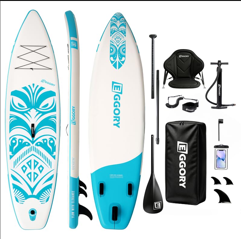 EGGORY Aufblasbares Paddle Board, SUP Board