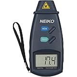 Neiko 20713A Digital Tachometer, Non-contact Laser Photo | 2.5 - 99,999 RPM Accuracy
