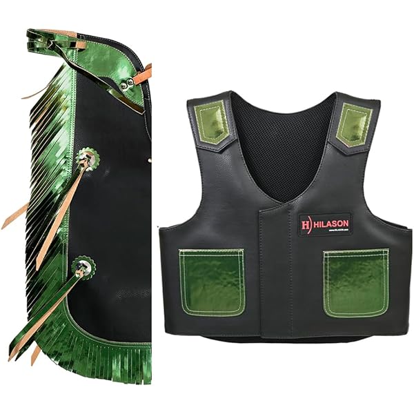 Gilet De Protection Phoenix Rodeo Pro-Max 1000 Jr. - Nylon Cordura Noir