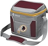 Coleman NFL Soft-Sided Insulated Cooler and Lunch Box Bag, 9-Can Capacity, Washington Redskins