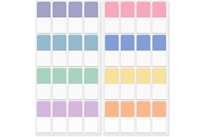 Mr. Pen- Sticky Index Tabs, 480 Pcs, Pastel Sticky Tabs for Notebooks, Page Markers