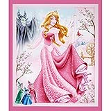 Disney Sleeping Beauty 36 In. Panel Pink Fabric By The Yard