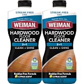 Weiman Hardwood Floor Cleaner 2 Pack, Citrus Scent | Clean, Shine, pH-Neutral Formula, Plant-Derived Ingredients, Safe on Luxury Vinyl, Laminate Floors, Residue-Free, Streak-Free