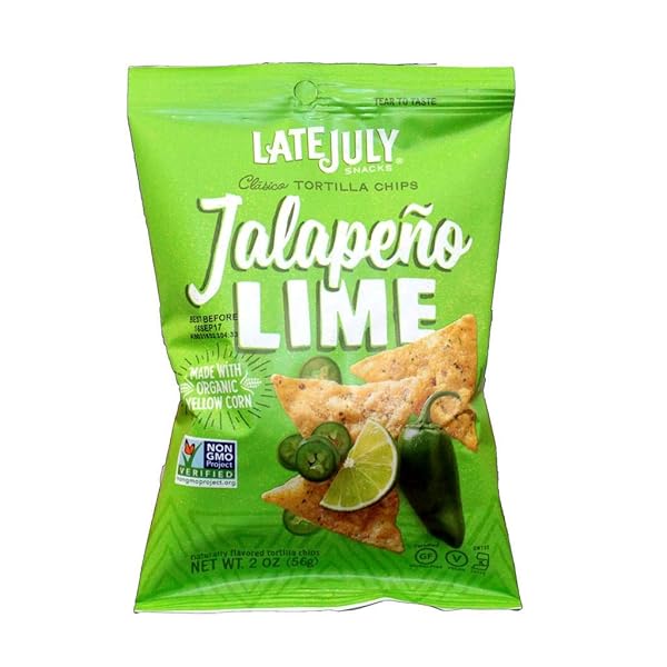 LATE JULY JALAPENO LIME CLASICO TORTILLA CHIPS, 2...