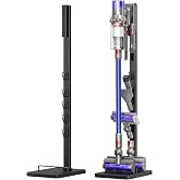 pickpiff Vacuum Stand Compatible with Dyson V15 V12 V11 V10 V8 V7 V6 G5 | Freestanding holder with accessory storage; no wall drilling required and easy to assemble.