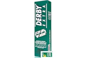 Derby Extra Double Edge Razor Blades, 100 Count