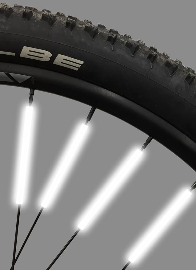 Bike Spoke Reflector Jusmar Pack of 36 Bike Reflectors for Mountain