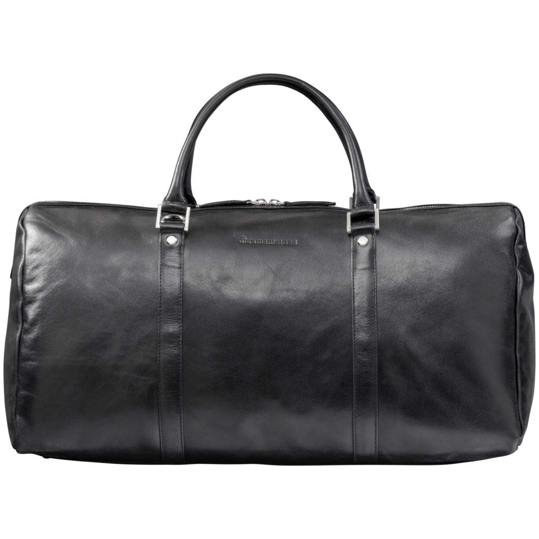 dbramante1928 Kastrup 2 Weekender Bag, Black | Handcrafted Full-Grain Leather