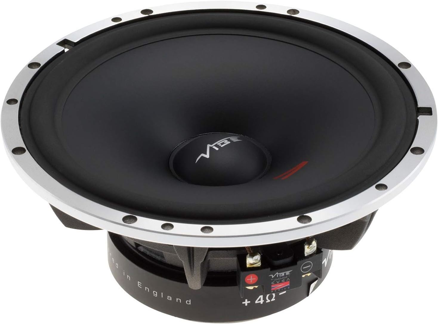 VIBE Audio CVEN 6.5 Inch 3 Way SQL Component Speaker, Black, 6.5" - Image 4
