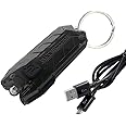 Nitecore Tube V2.0 55 Lumen USB Rechargeable Ultralight Keychain Flashlight with LumenTac Micro USB Charging Cable