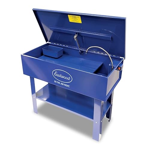 Eastwood 40 Gallon Parts Washer 10 Inch Deep Tub Heavy Duty Powder