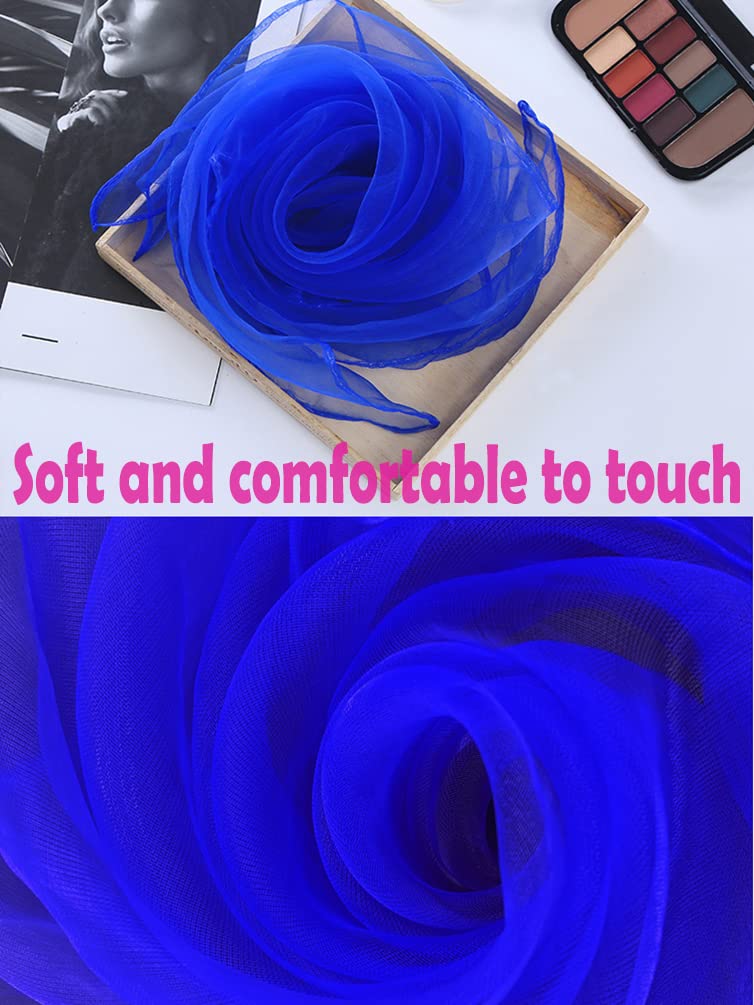 Dance Scarves for Kids 12 Pcs Music Scarves Dance Scarf Play Scarves for Children Movement Square Juggling Silk Tricks Scarves Rhythm Band Scarves(6 Colors,24