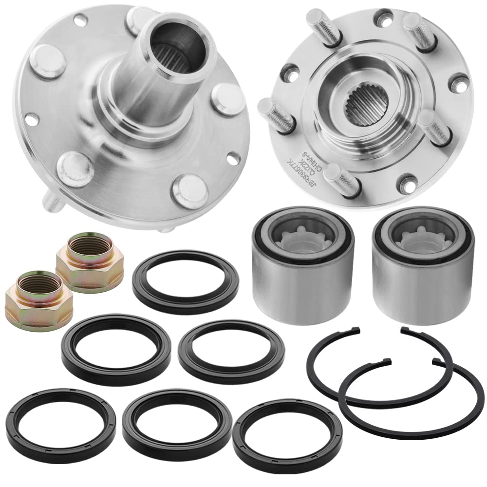 Photo 1 of [2-Pack] BR930577K - REAR Wheel Hub Bearing Assembly with Repair Kit Compatible With [Subaru] 1993-2007 Impreza, 1998-2008 Forester, 1992-1999 Legacy [See Description for Fitment]