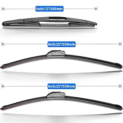 RAINTOK Windshield Wiper Blades Replacement for