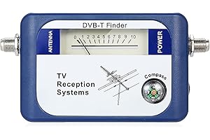 DVB T Digital Signal Finder Meter for Aerial Terrestrial TV Antenna with Compass Reception Systems