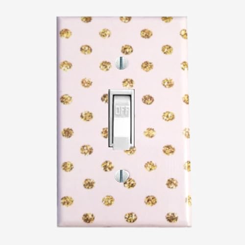 Amazon Com Pink Gold Room Decor Light Switch Cover Handmade