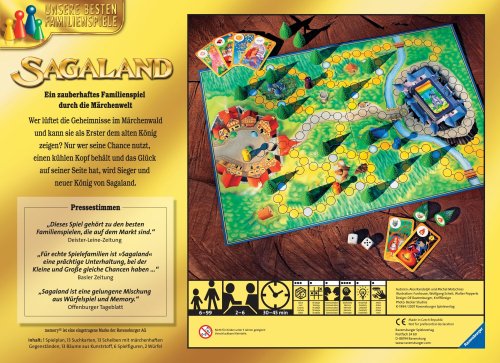 Ravensburger 26424 - Sagaland - Gesellschaftsspiel für Kinder und Erwachsene, 2-6 Spieler, ab 6 Jahren, Spiel des Jahres, die besten Familienspiele – Bild 3