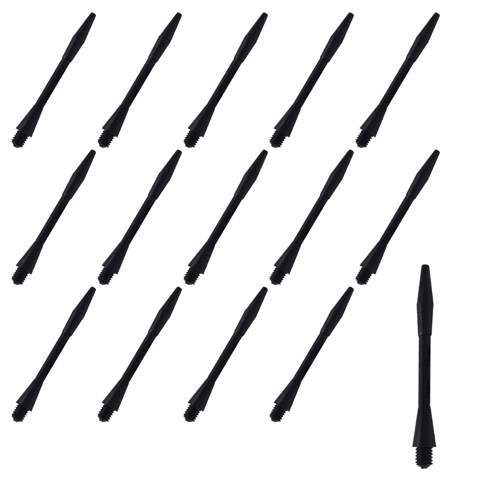 YUEXINYAN 15 Pcs Dart Shafts Sturdy Darts Stems Anti Breakage Darts Poles for Indoor Dart Games