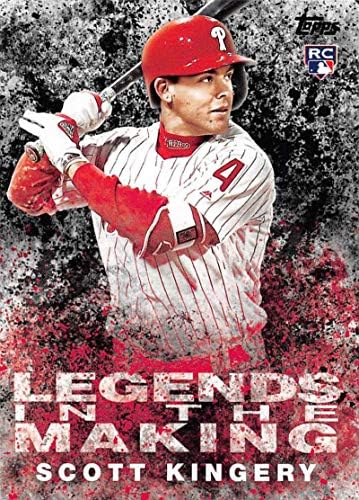 2018 Topps Update and Highlights Baseball Series Legends in the Making Black #LITM-3 Scott Kingery Philadelphia Phillies Official MLB Trading Card