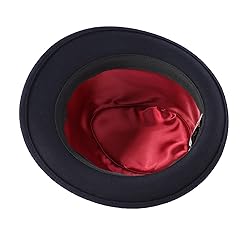 Home Prefer Men's Wool Felt Winter Hat Short Brim