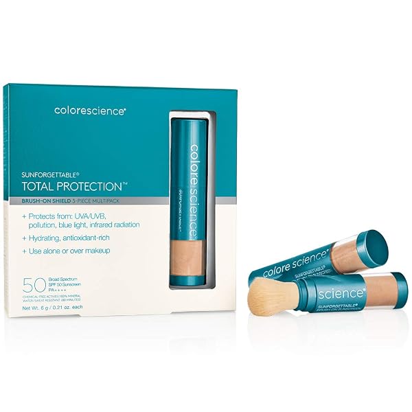 COLORESCIENCE SUNFORGETTABLE TOTAL PROTECTION BRUSH-ON SHIELD SPF 50...