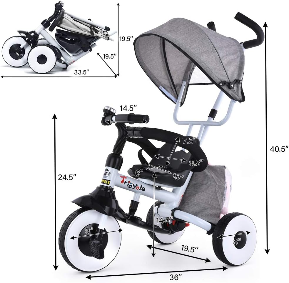 baby stroller 4 in 1