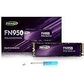 Fikwot FN950 2TB SSD M.2 2280 PCIe Gen4 x4 NVMe 1.4 Internal Solid State Drive - Speeds up to 4800MB/s, Dynamic SLC Cache,Com