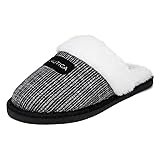 Nautica Women's Cozy Micro Suede Slide Slippers