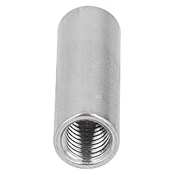 5 Pcs Round Coupling Nut M12 x 1.75 Female Thread