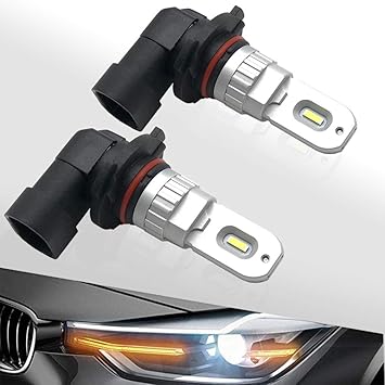 sagesunny bombilla led hb3 9005 faros antiniebla odb canbus dc 12v 1860 chip csp 1200lm blanco puro 6000k reemplazo de bombillas led luces diurnas led